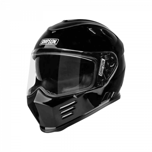 Simpson Шлем интеграл Venom Gloss Black в Омске