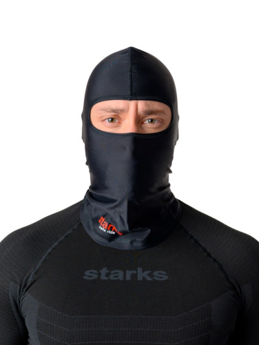 Starks Подшлемник light silk черный в Омске