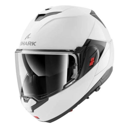 Shark Мотошлем Oxo Blank White Glossy в Омске