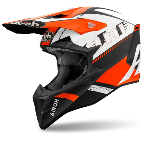Airoh Мотошлем Wraaap Feel Orange Matt в Омске