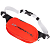 Dragonfly Гермосумка поясная DF Wallet 2л Red-Black в Омске