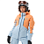 Dragonfly Куртка горнолыжная утепленная Gravity Woman 2025 Mock Orange-Light Blue в Омске