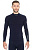 Brubeck Футболка мужская дл.рукав Wool Merino 78% Темно-Синий в Омске