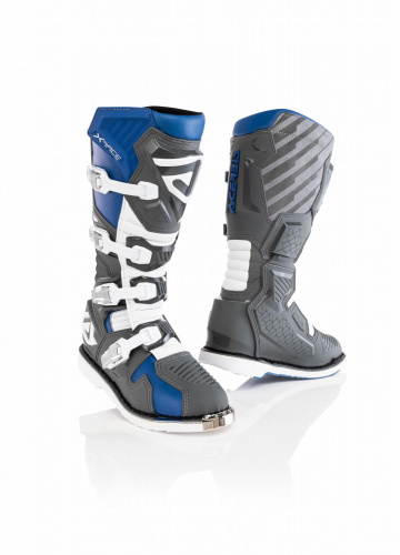 Acerbis Мотоботы кроссовые X-Race Blue/Grey в Омске
